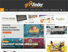 Tablet Screenshot of gfxfinder.com
